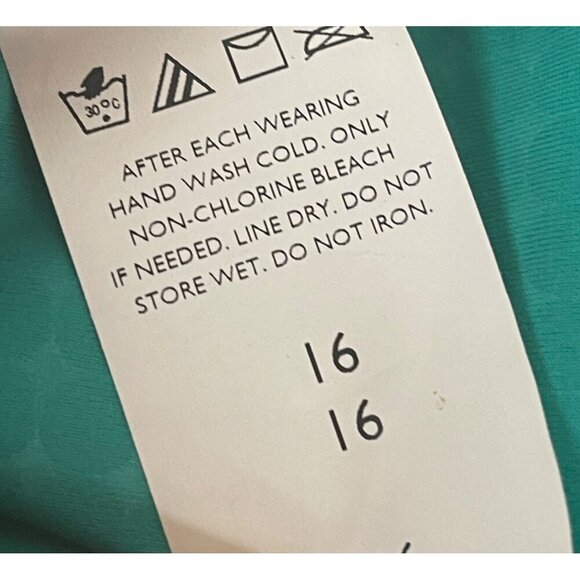 Nike Womens Reversible Bikini Swim Bottom Size 16 - Picture 9 of 11